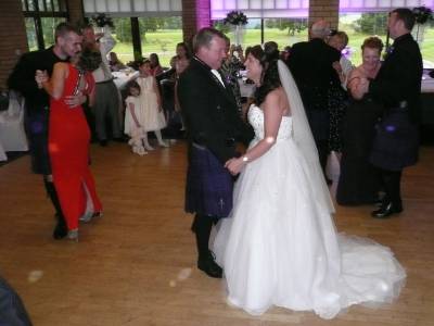 Picture of Bobby McCarry working at a wedding