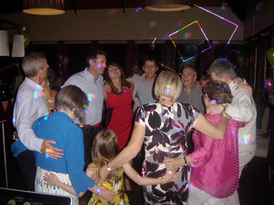 Picture of Martyn Everitt working at a wedding