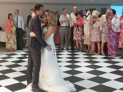 Picture of Tony Griffith working at a wedding