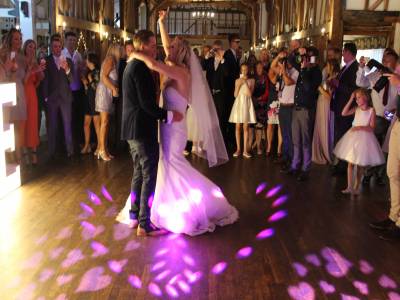 Picture of Robert Allwork working at a wedding