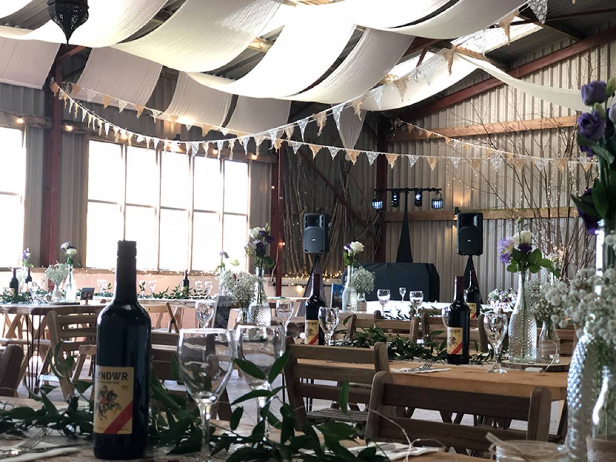 Picture of Richard Shire working at a wedding