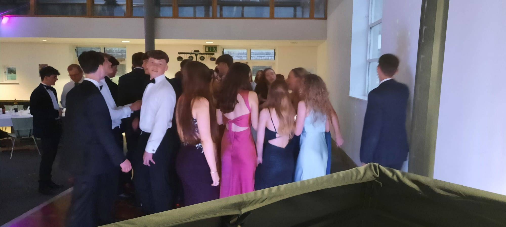 Picture of Michael Worden working at a wedding
